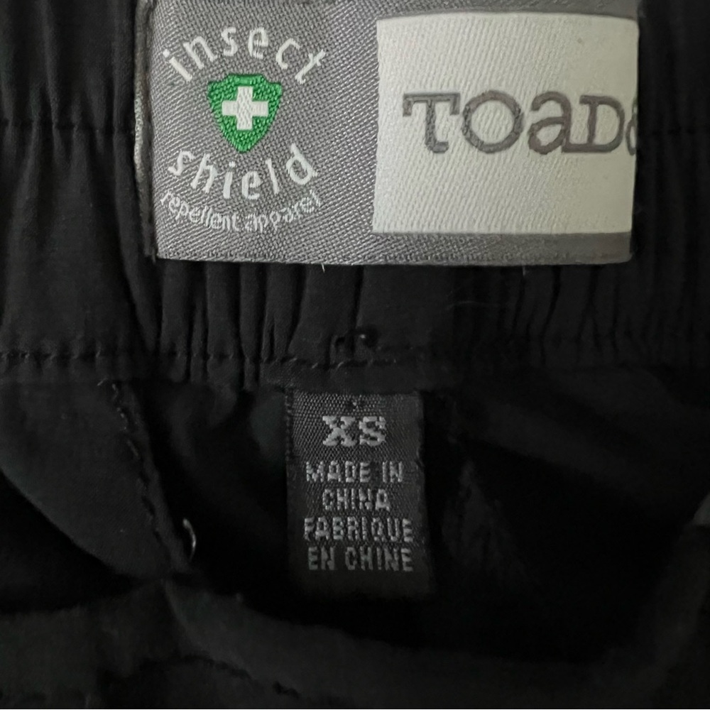 Toad and Co Women’s Insect Shield Repellent UPF Outdoor Performance Pant Size XS - Picture 2 of 4